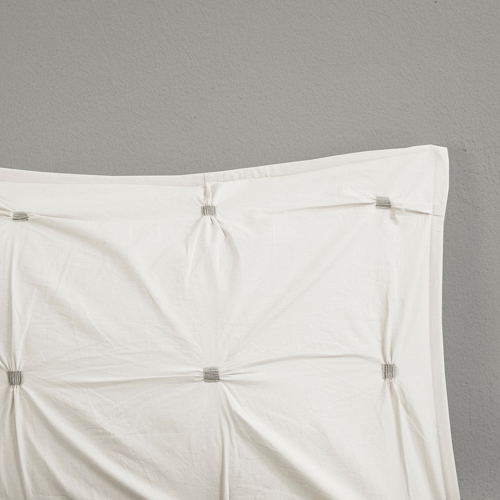 Fretty Role Embroidered Cotton Comforter Set Comforter Sets By JLA HOME/Olliix (E & E Co., Ltd)