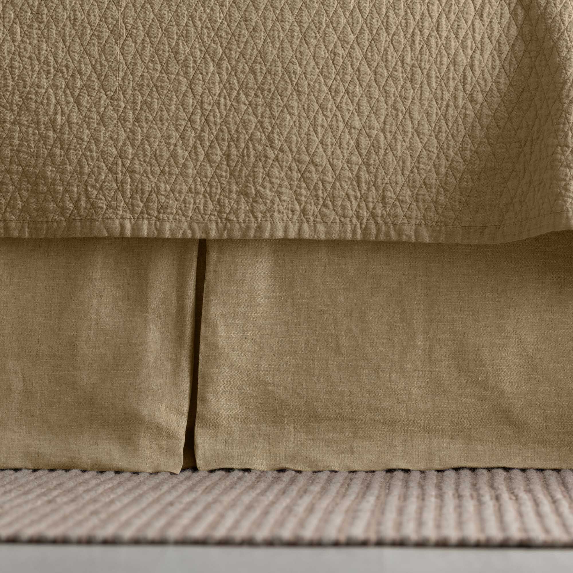 Dawn Croissant Tailored Bed Skirt Bedskirt By Lili Alessandra