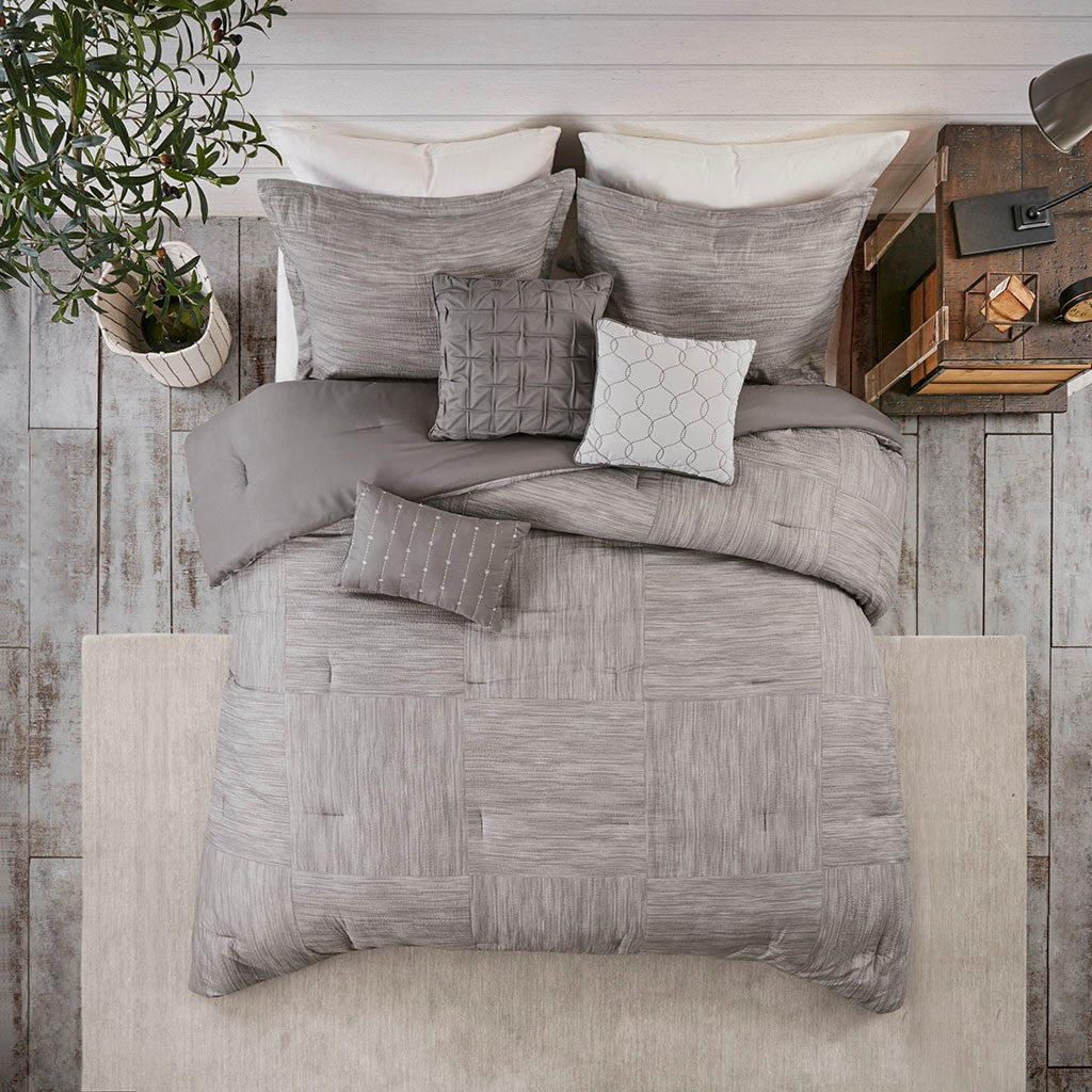 Walter 7 Piece Comforter Set Comforter Sets By JLA HOME/Olliix (E & E Co., Ltd)