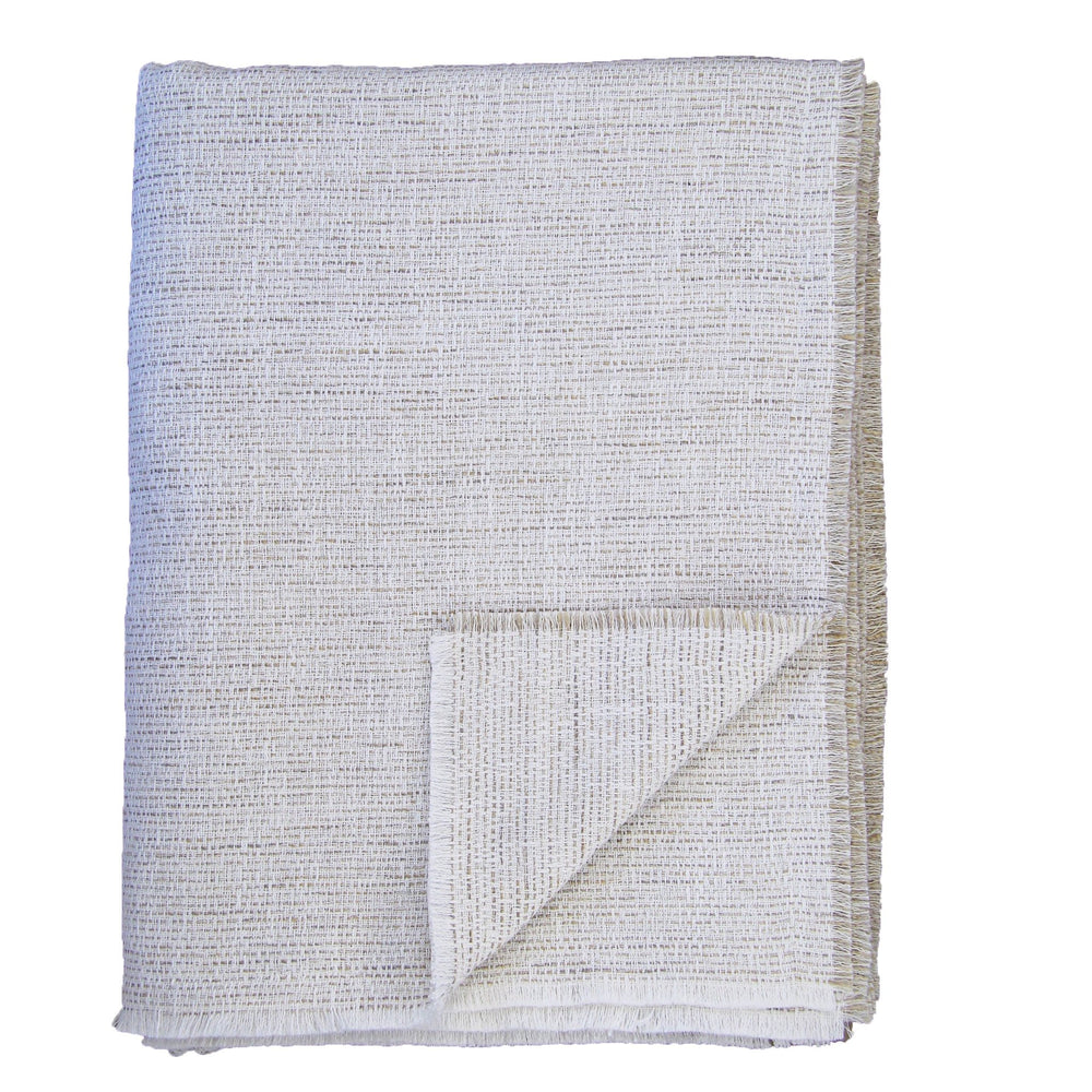 Macau Raw-Edge Throw Throws By Ann Gish