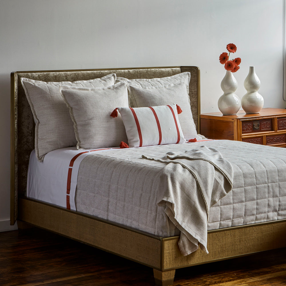 Macau Quilted Coverlet Coverlet By Ann Gish