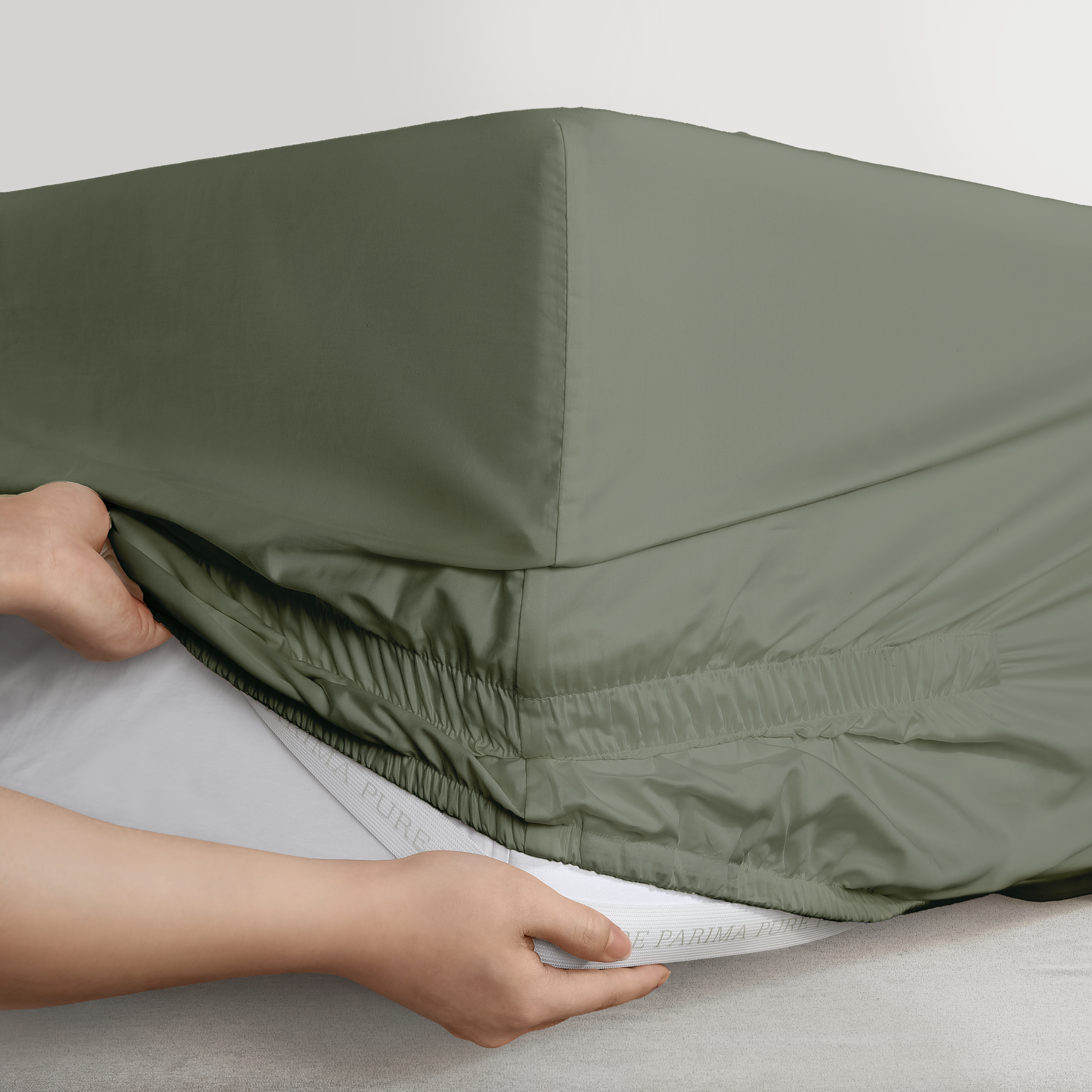 Purefect Fit Adjustable Sateen Fitted Sheet Fitted Sheet By Pure Parima