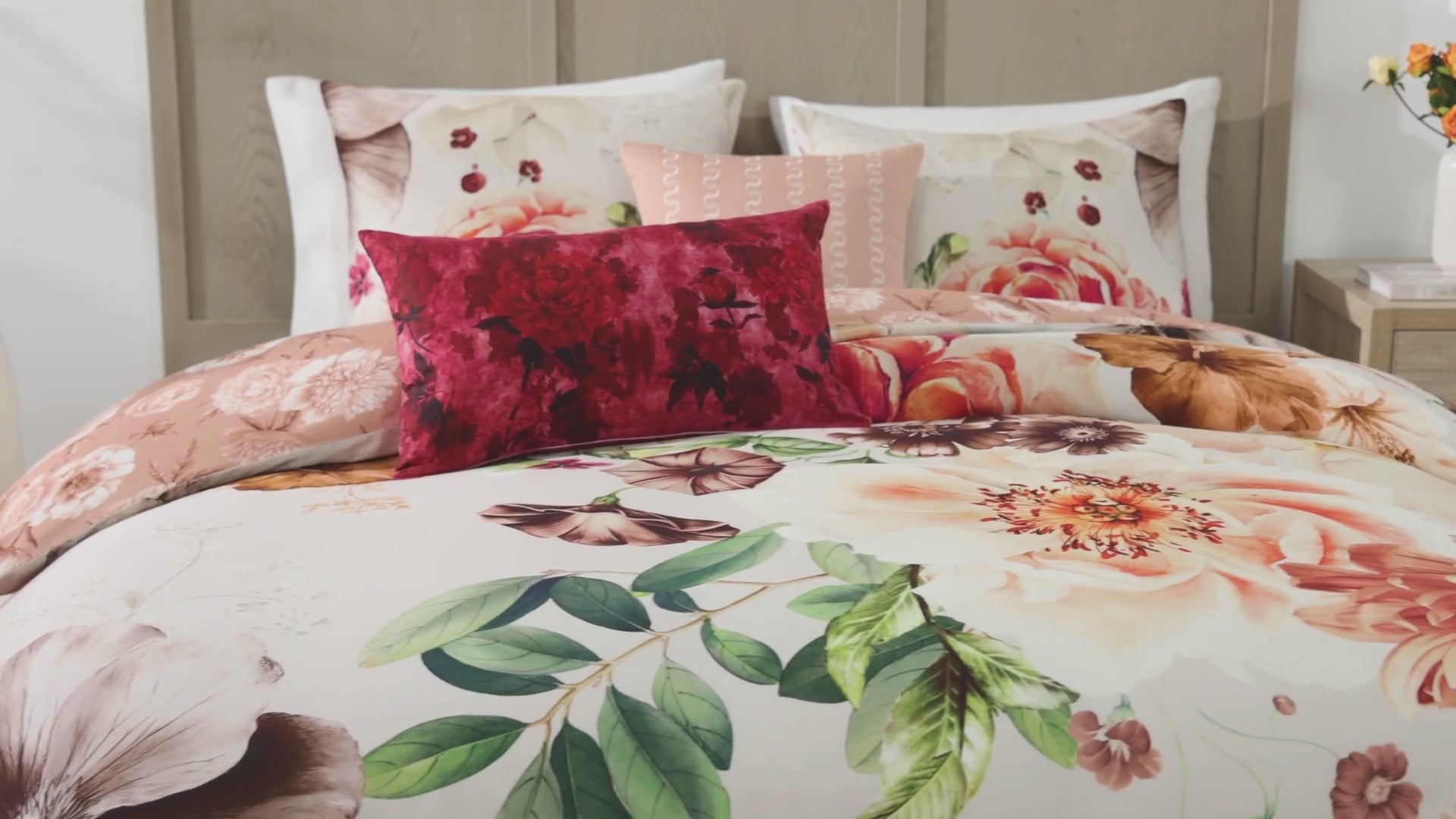 Bebejan Hazy Blossom 5 Piece Reversible Comforter Set Comforter Sets By Bebejan®