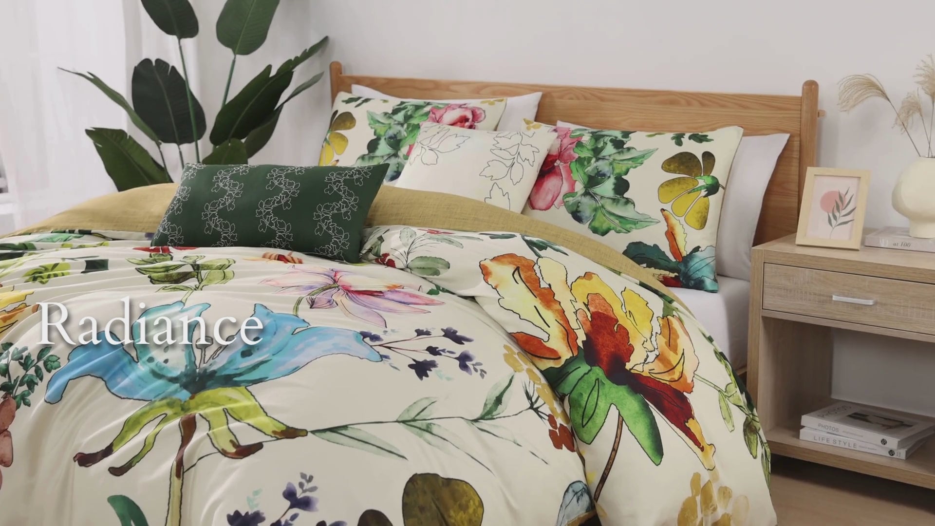 Bebejan Radiance 3 Piece Reversible Comforter Set IN Queen- Final Sale Comforter Sets By US Office - Latest-bedding