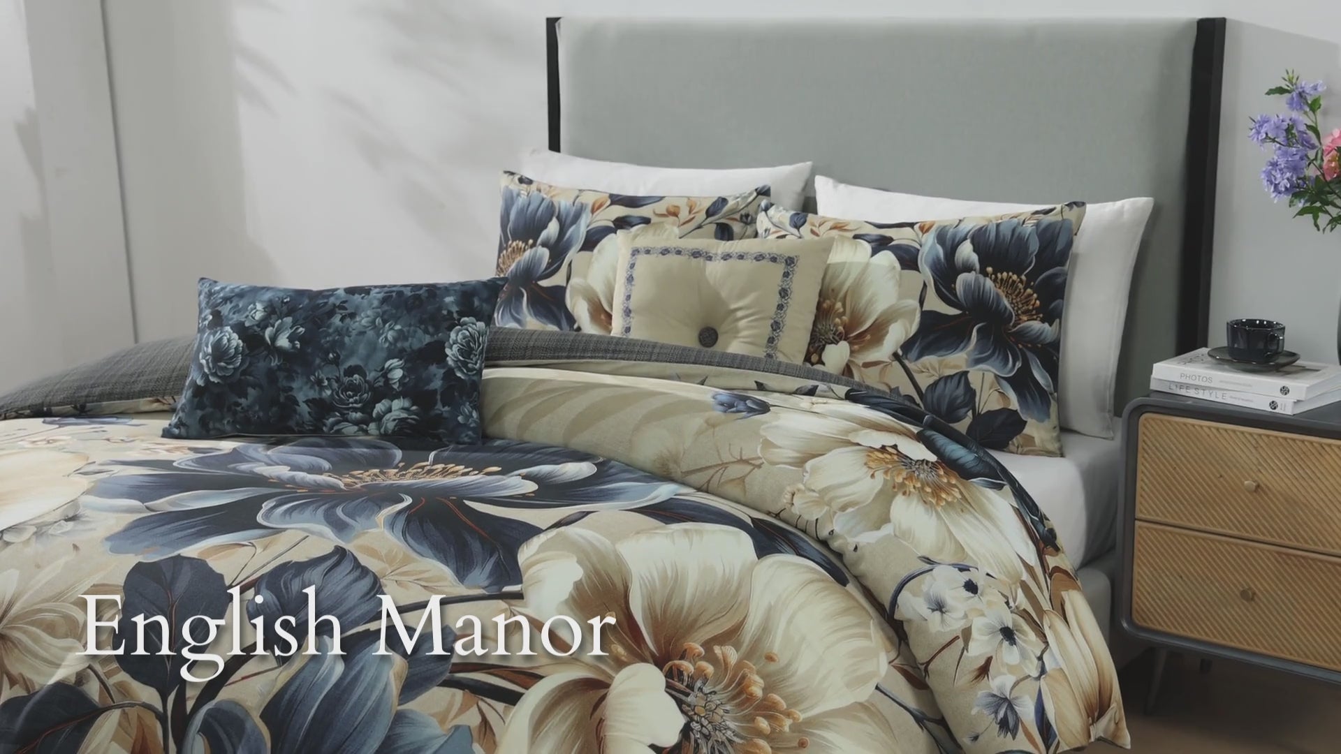Bebejan English Manor 5 Piece Reversible Comforter Set Comforter Sets By Bebejan®
