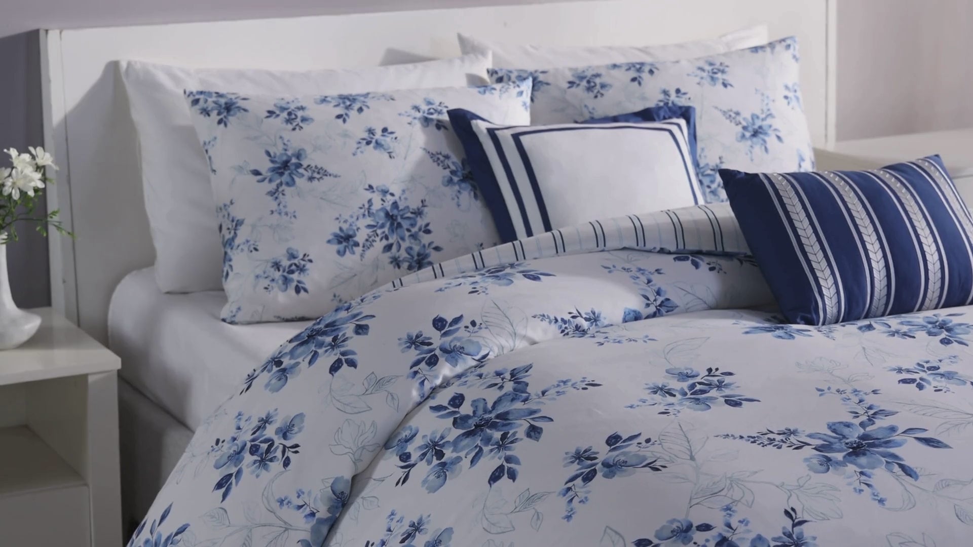 Bebejan Blue Art 5 Piece Reversible Comforter Set Comforter Sets By Bebejan®