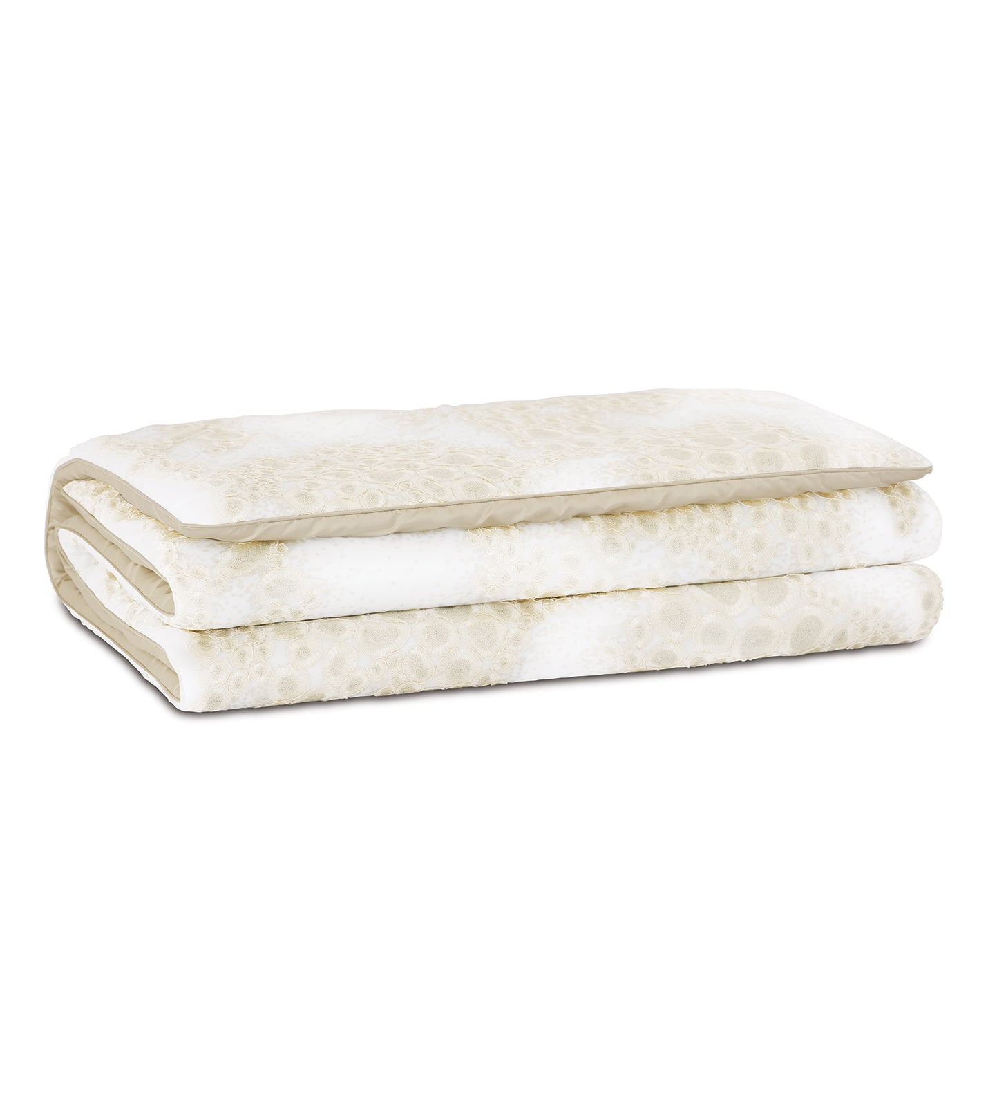 Eastern Accents Jolene Metalic Bed Scarf in King - Final Sale Throws By Eastern Accents
