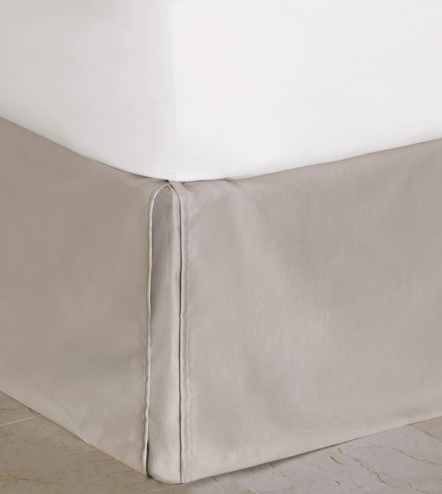 Eastern Accents Mack Heather Bed Skirt in King - Final Sale Bedskirt By Eastern Accents