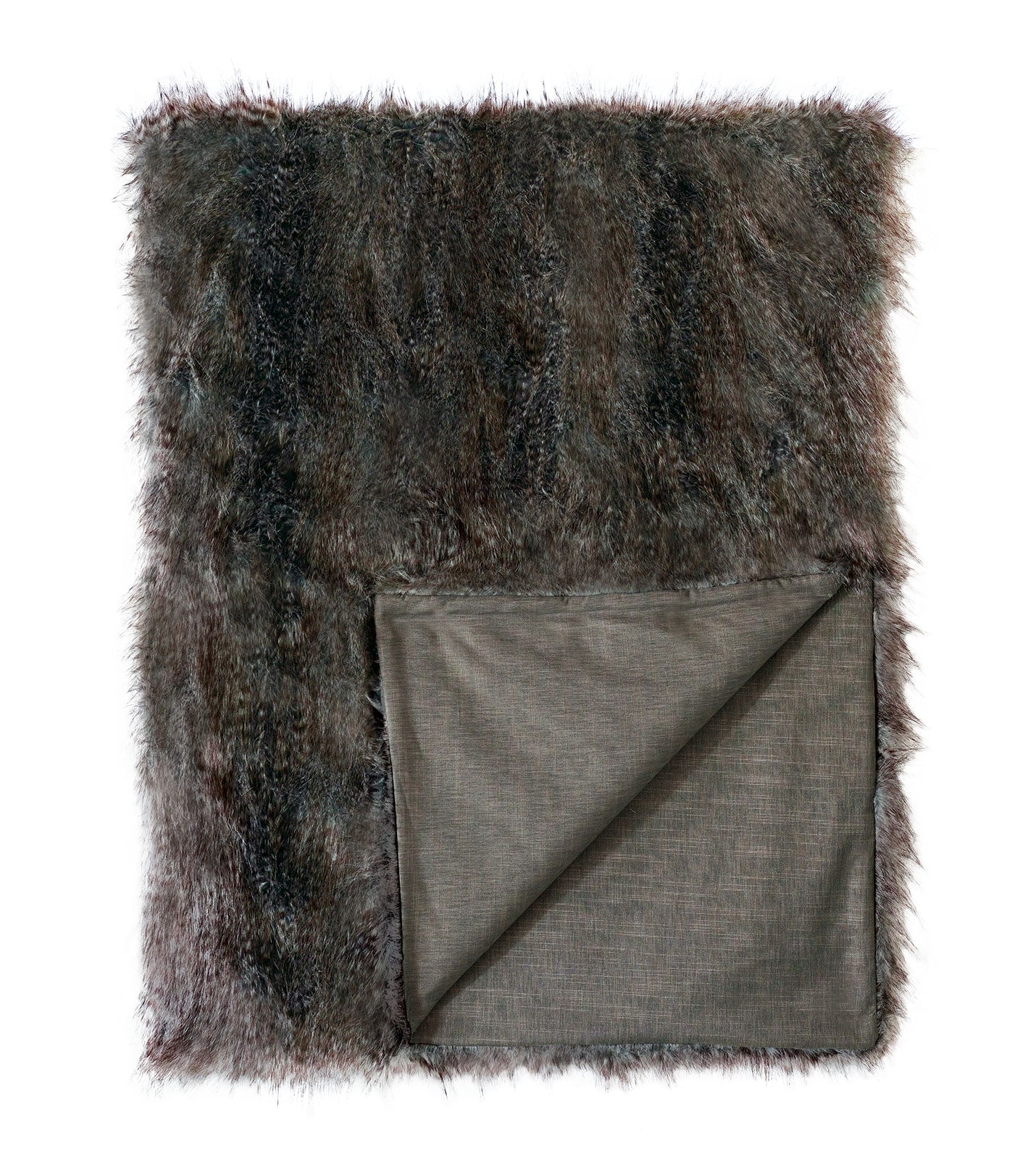 Eastern Accents Indochine Faux Fur Throw - Final Sale Throws By Eastern Accents