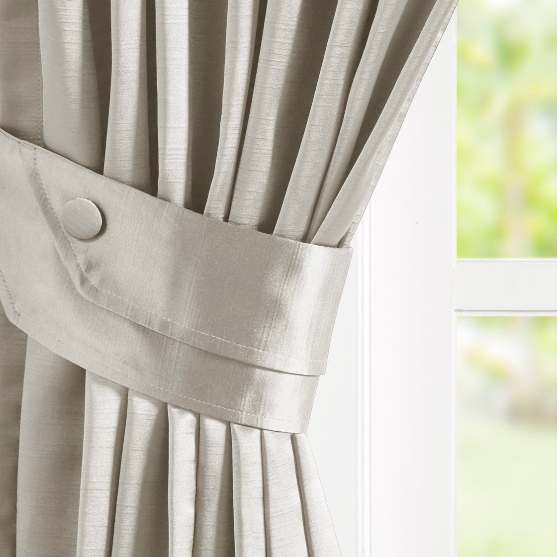 Avignon White Window Panel Window Panels By Croscill Home LLC