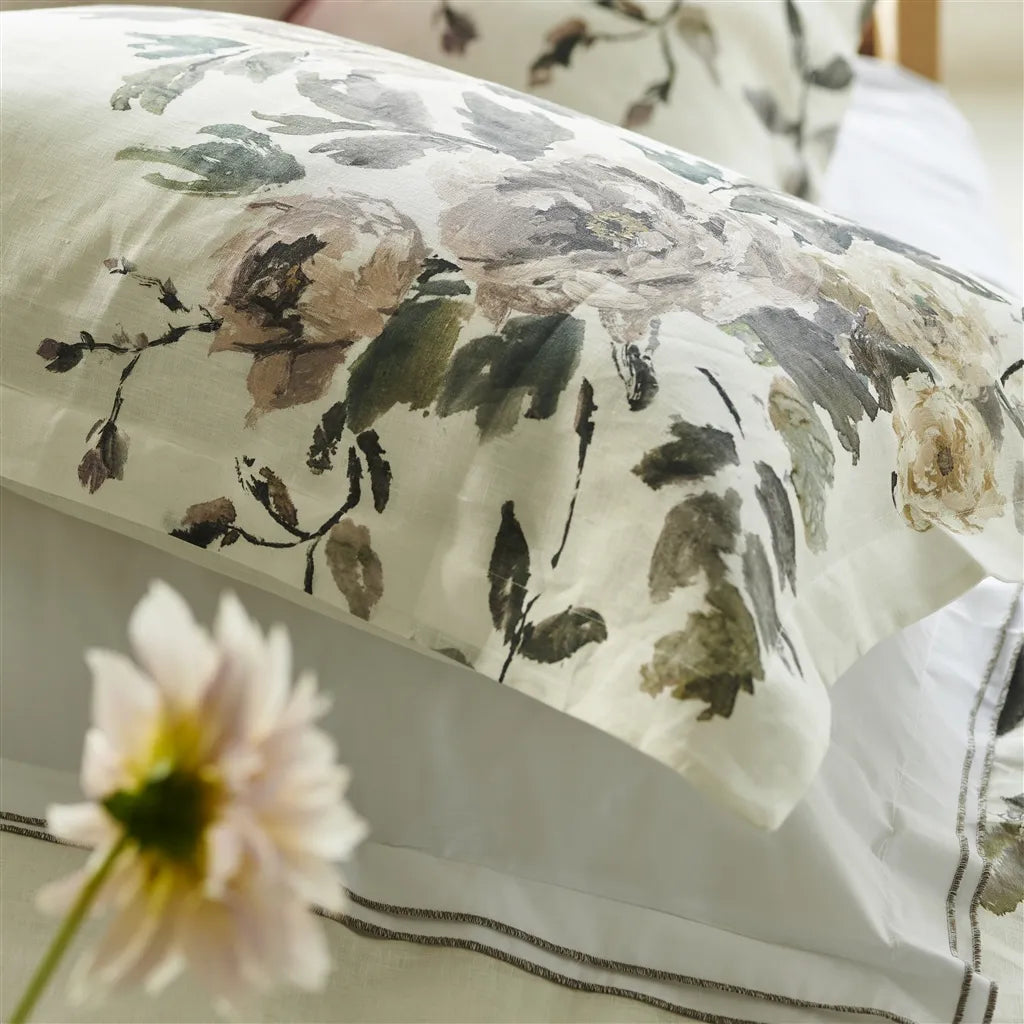 Shanghai Garden Ecru Duvet Cover Duvet Covers By Designers Guild