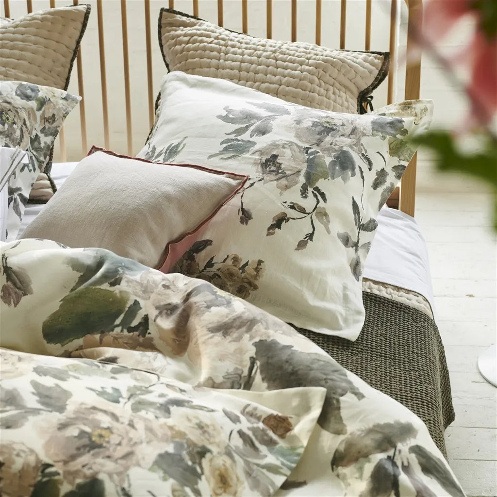 Shanghai Garden Ecru Duvet Cover Duvet Covers By Designers Guild