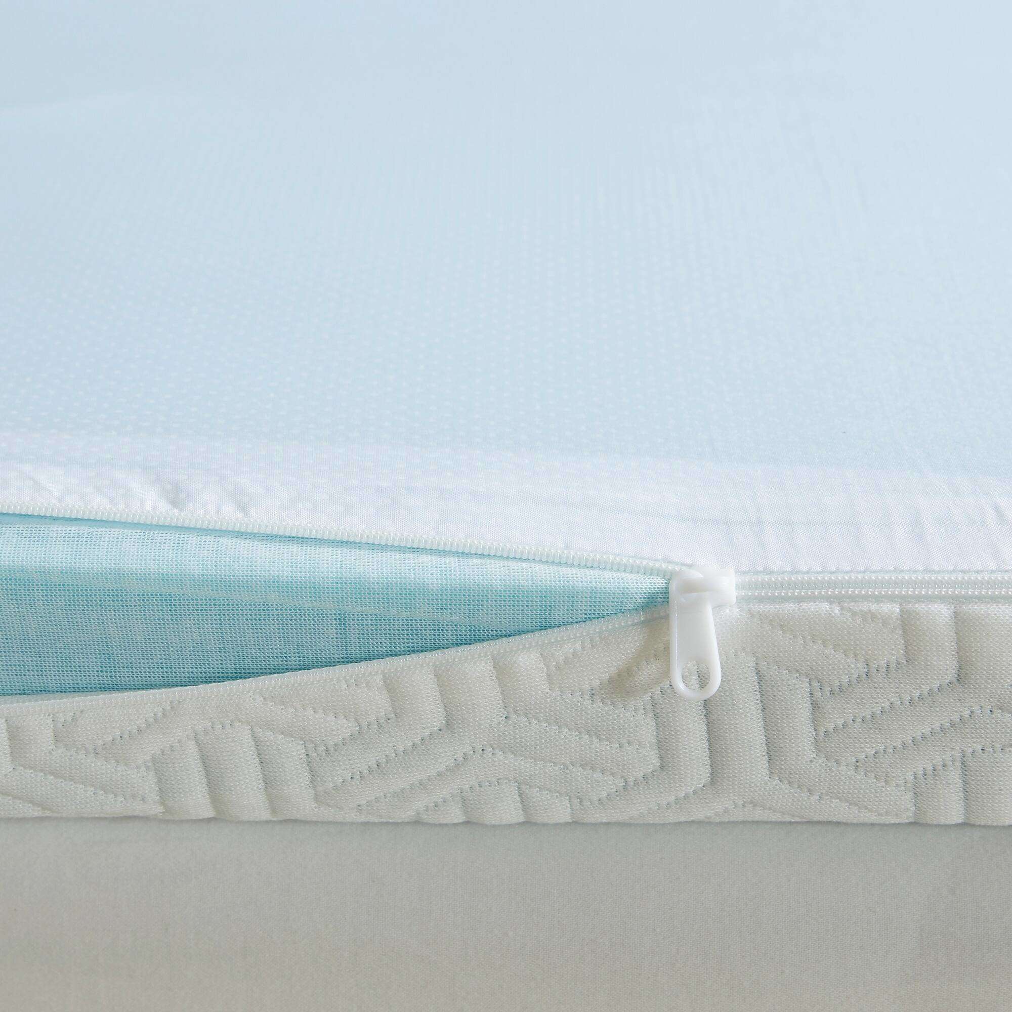 2" Gel Memory Foam with 3M Cover White Mattress Topper Mattress Topper By JLA HOME/Olliix (E & E Co., Ltd)
