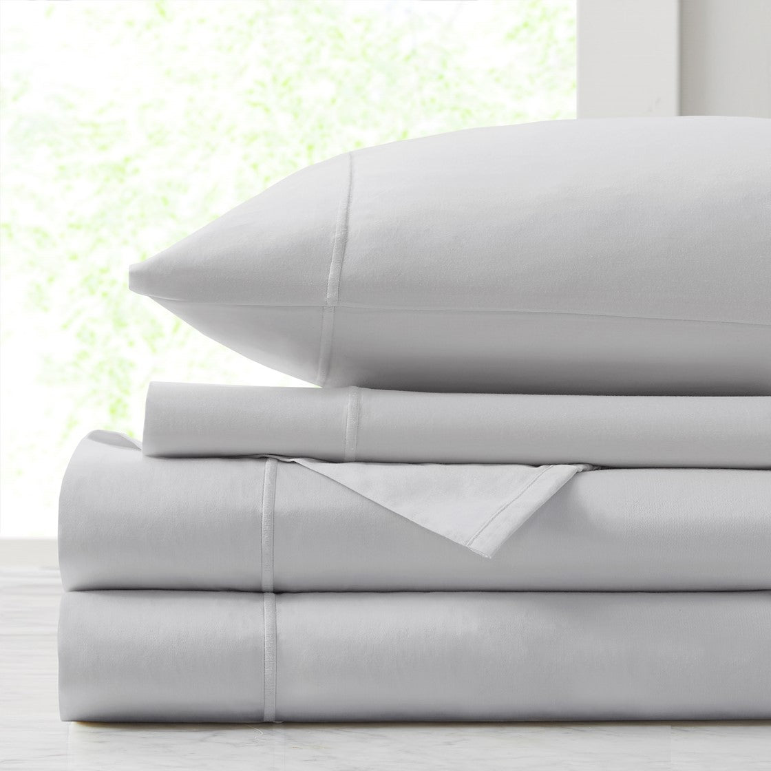 Luxury Egyptian Grey Sheet Set Sheet Sets By Croscill Home LLC