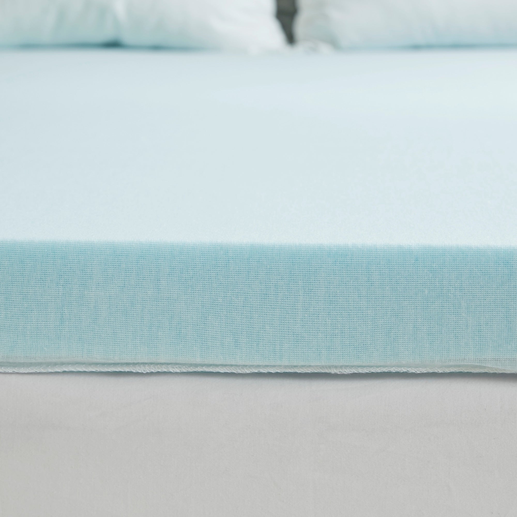 3" Gel Memory Foam with 3M Cover White Mattress Topper Mattress Topper By JLA HOME/Olliix (E & E Co., Ltd)