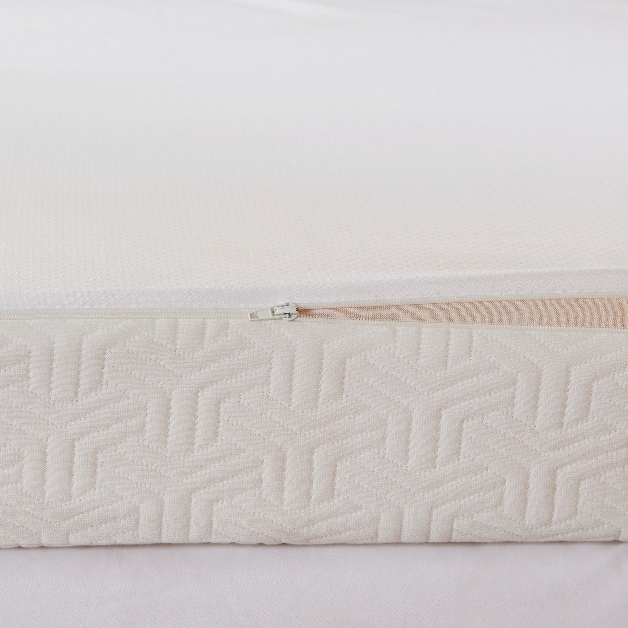 4" Gel Memory Foam with 3M Cover White Mattress Topper Mattress Topper By JLA HOME/Olliix (E & E Co., Ltd)