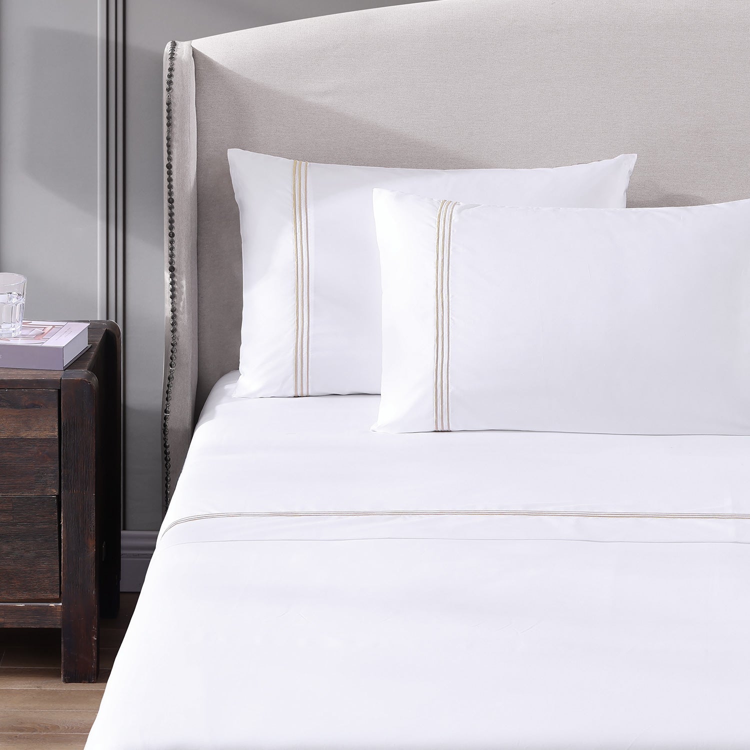 Triple Luxe Sateen Sheet Set | Hotel Collection Sheet Set By Pure Parima