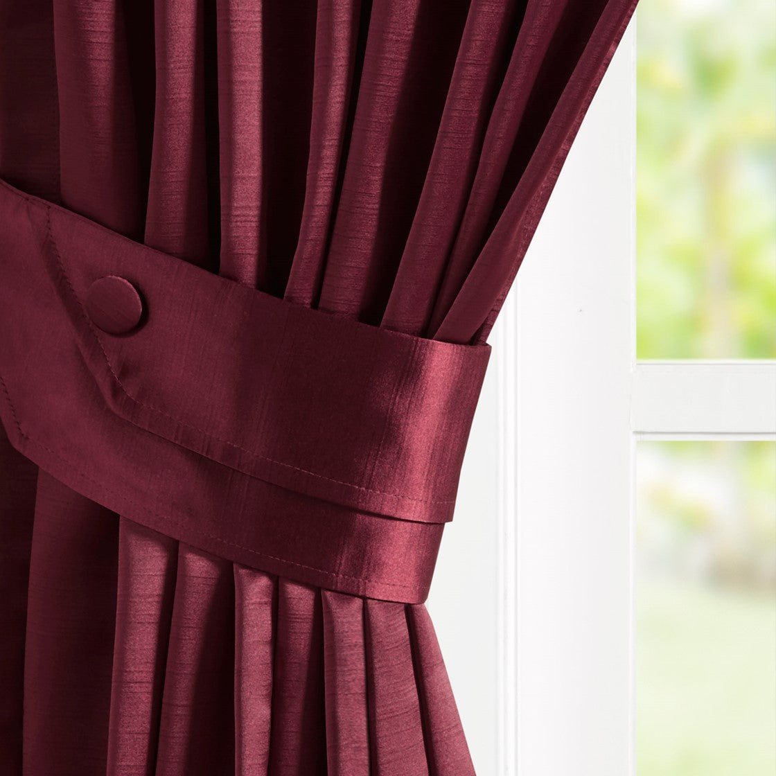 Avignon Burgundy Window Panel Window Panels By Croscill Home LLC