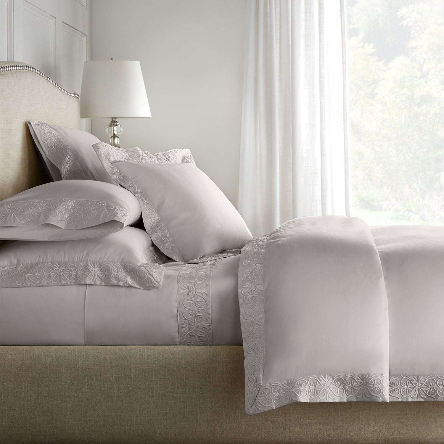 Ariane Duvet Cover Set | 100% Certified Giza Egyptian Cotton Duvet Covers By Pure Parima