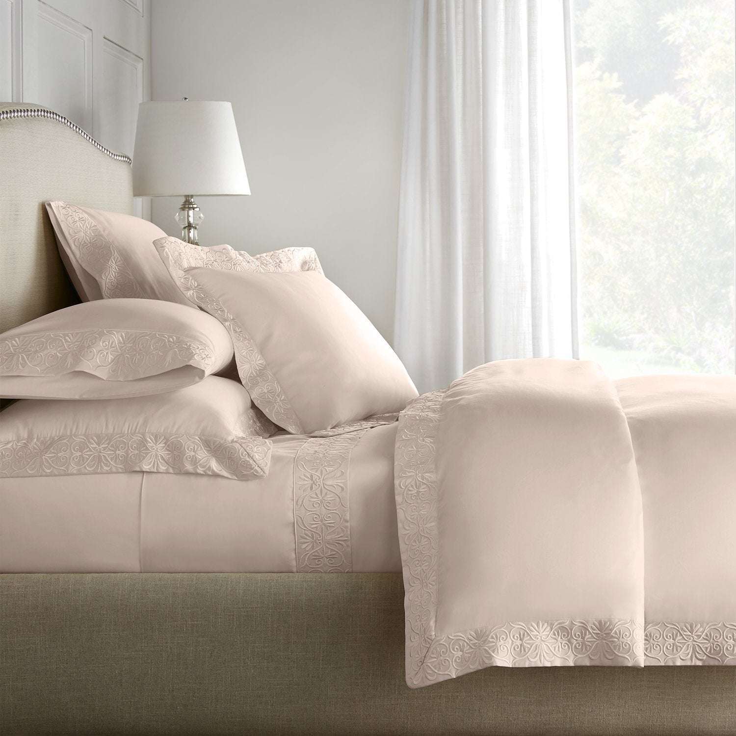 Ariane Duvet Cover Set | 100% Certified Giza Egyptian Cotton Duvet Covers By Pure Parima