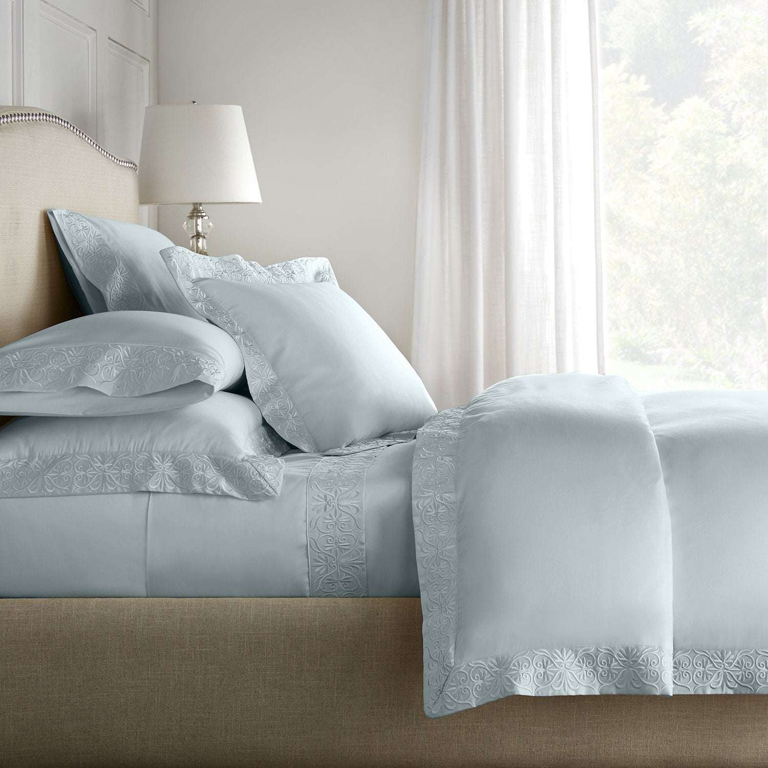 Ariane Duvet Cover Set | 100% Certified Giza Egyptian Cotton Duvet Covers By Pure Parima