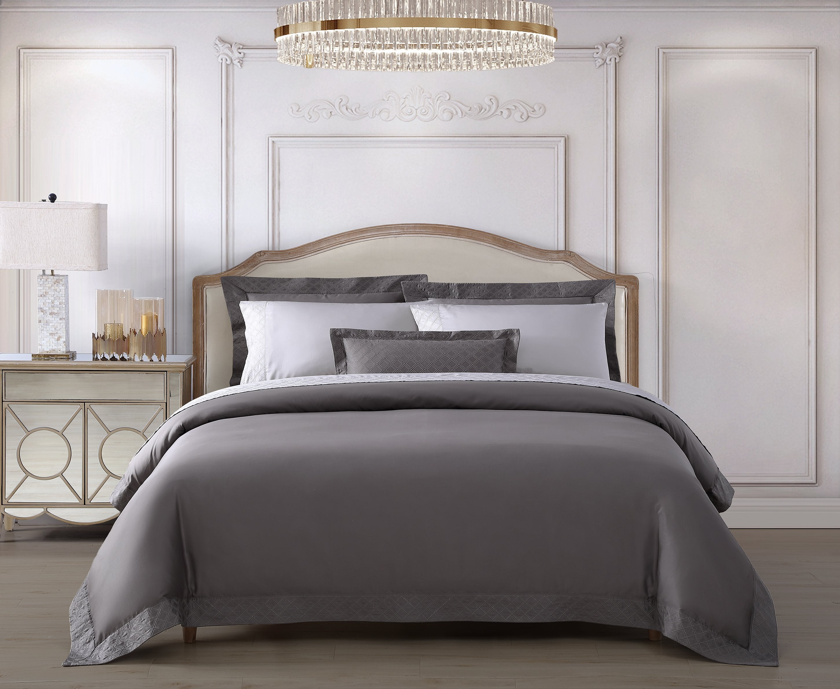 Hira Duvet Cover Set | 100% Certified Giza Egyptian Cotton Duvet Covers By Pure Parima