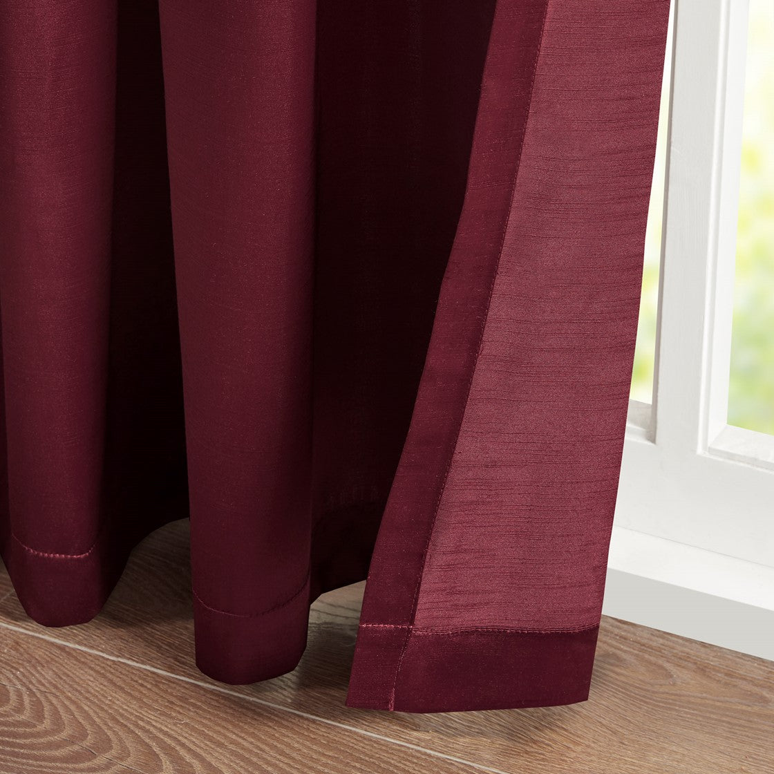 Avignon Burgundy Window Panel Window Panels By Croscill Home LLC