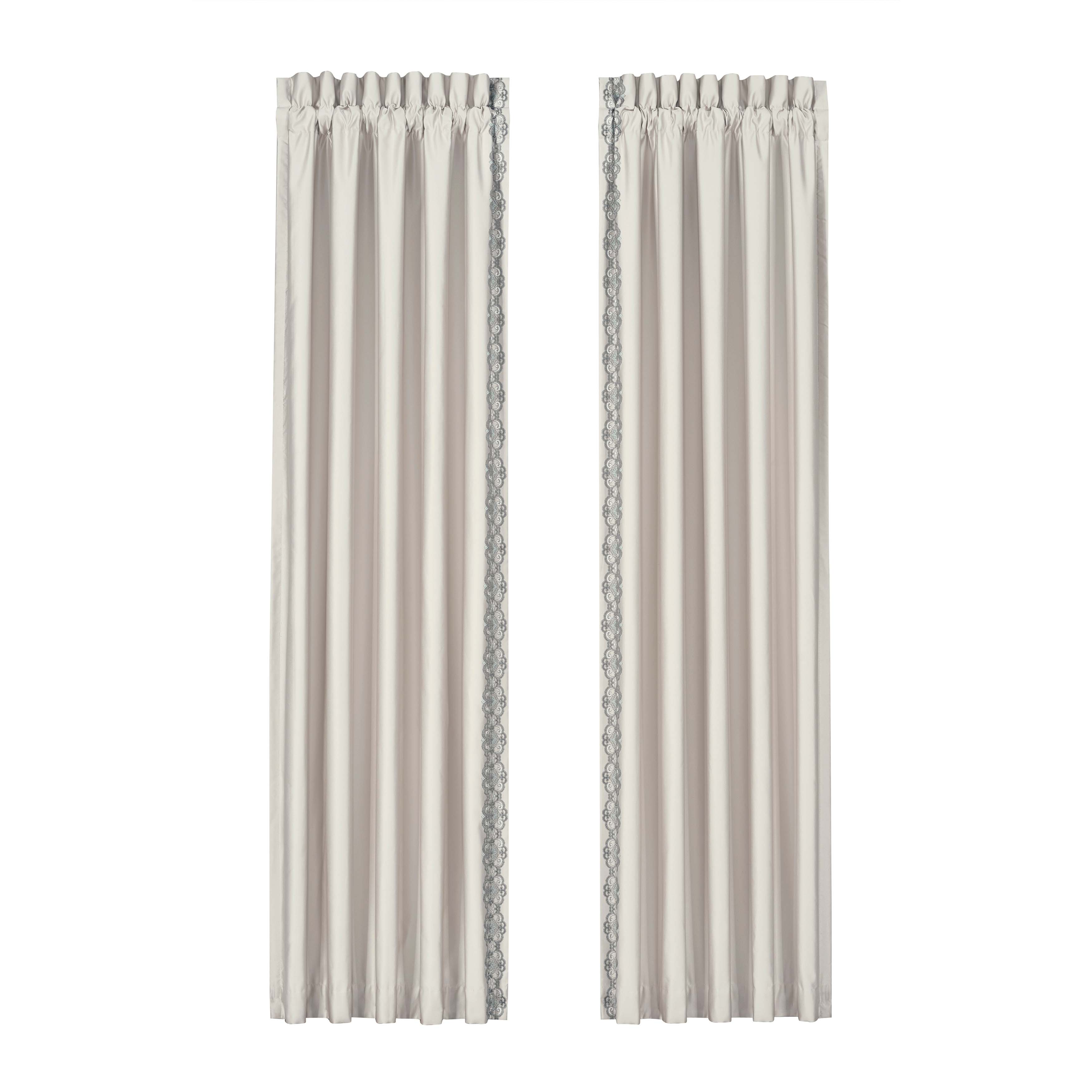 Adagio Sterling Window Panel Pair (Set of 2) Window Panels By J. Queen New York