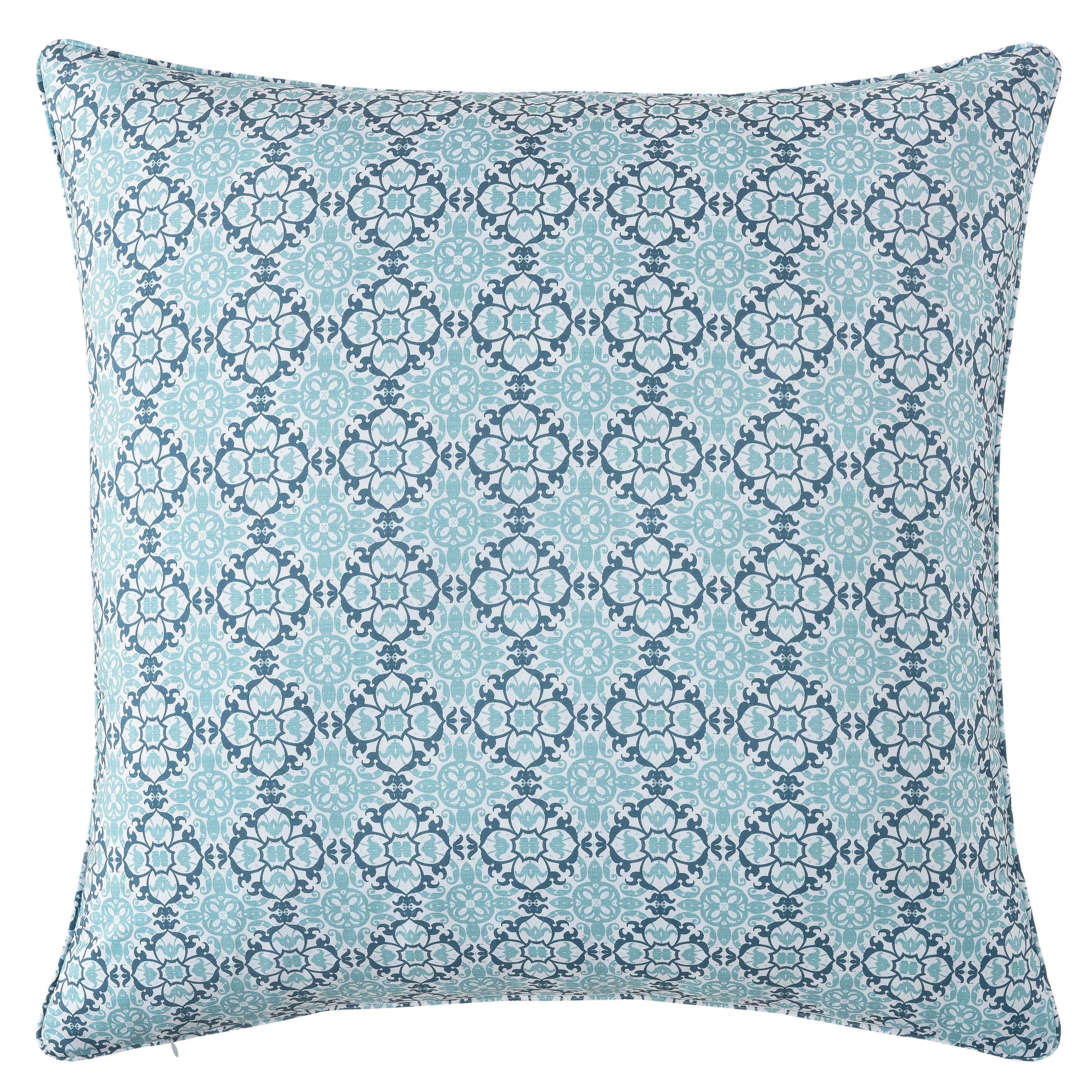 Afton Blue Euro Sham Euro Sham By J. Queen New York