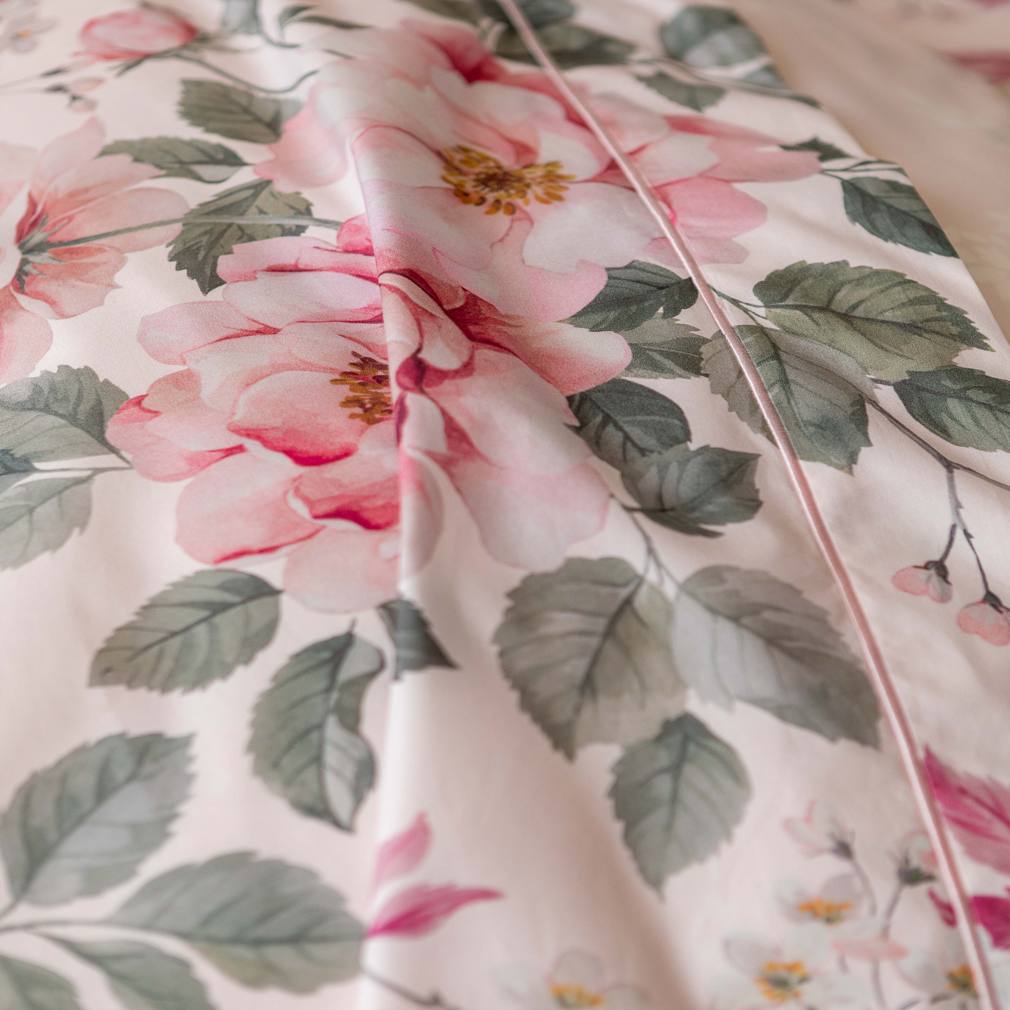 Alcove Rose Duvet Cover Duvet Covers By Anne de Solène