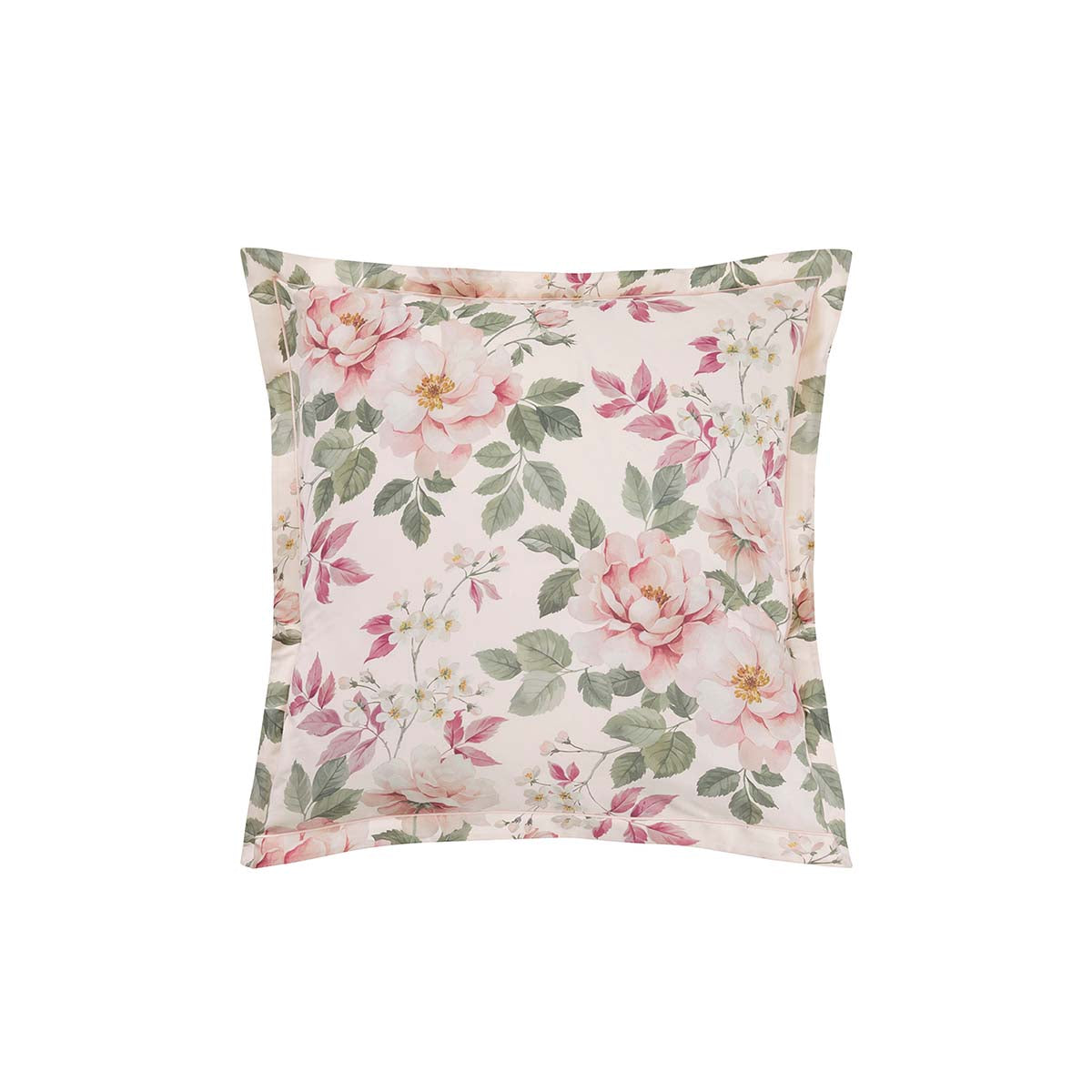 Alcove Rose Euro Sham Euro Sham By Anne de Solène