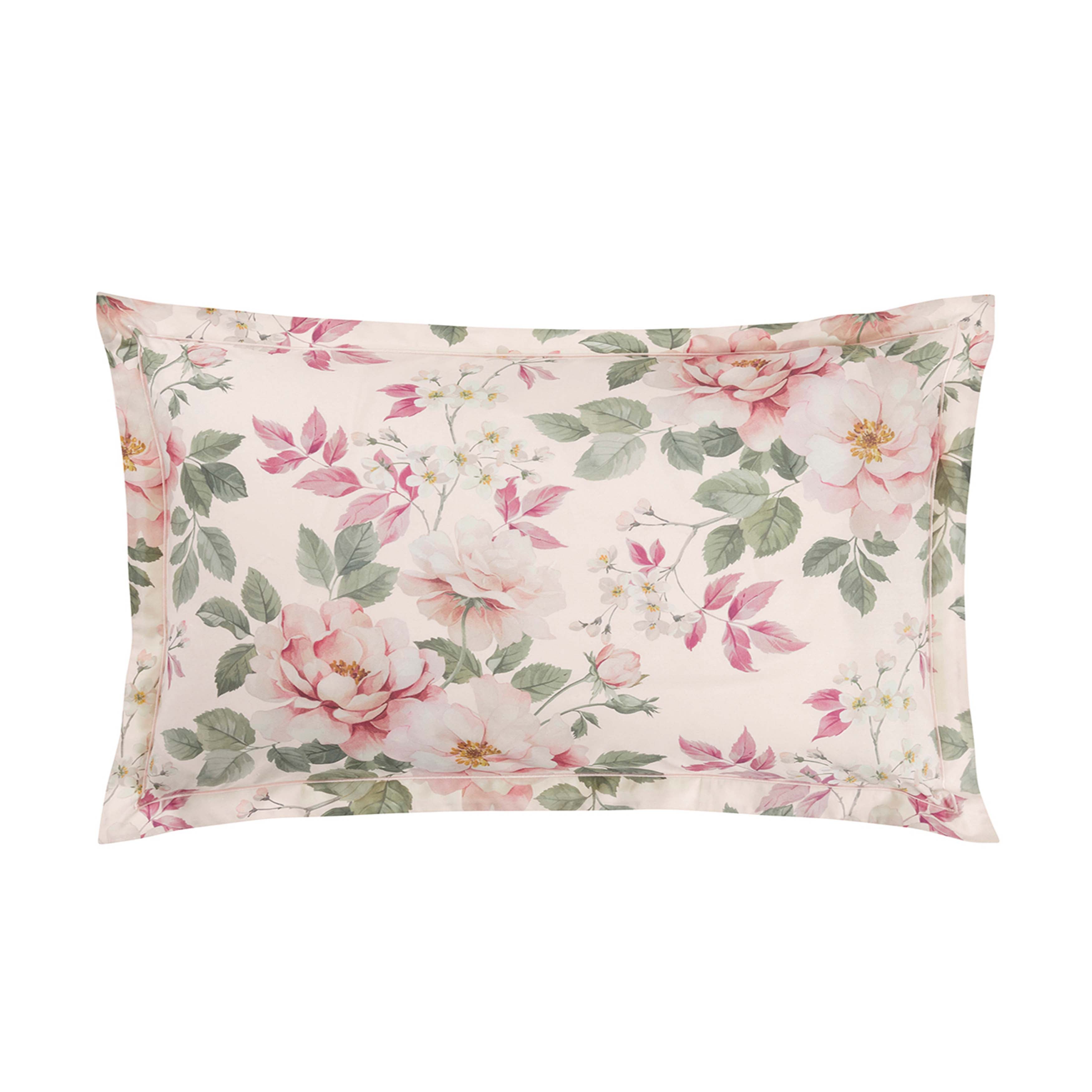 Alcove Rose Pillow Sham Sham By Anne de Solène