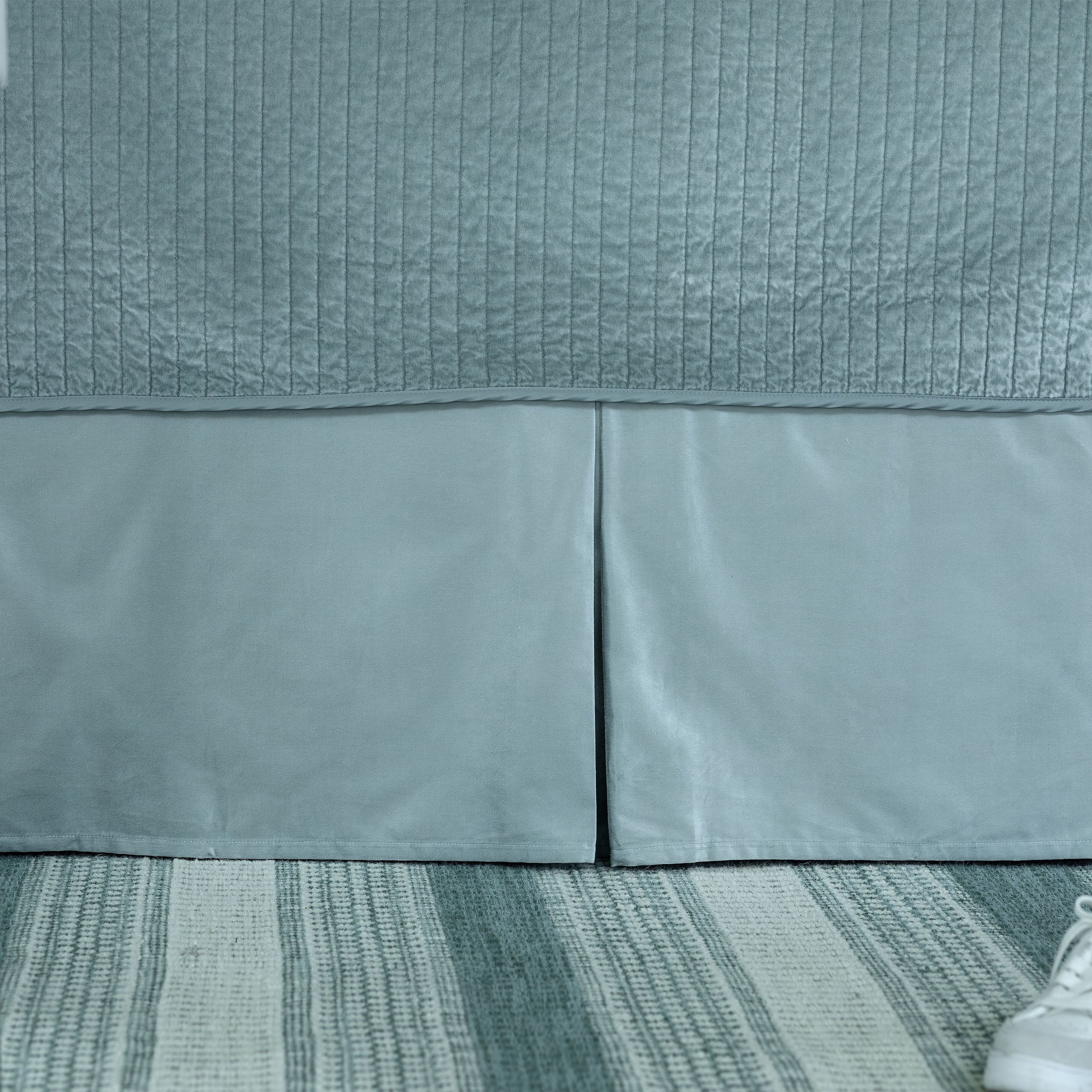 Aria Sky Bed Skirt - Lili Alessandra Bedskirt By Lili Alessandra