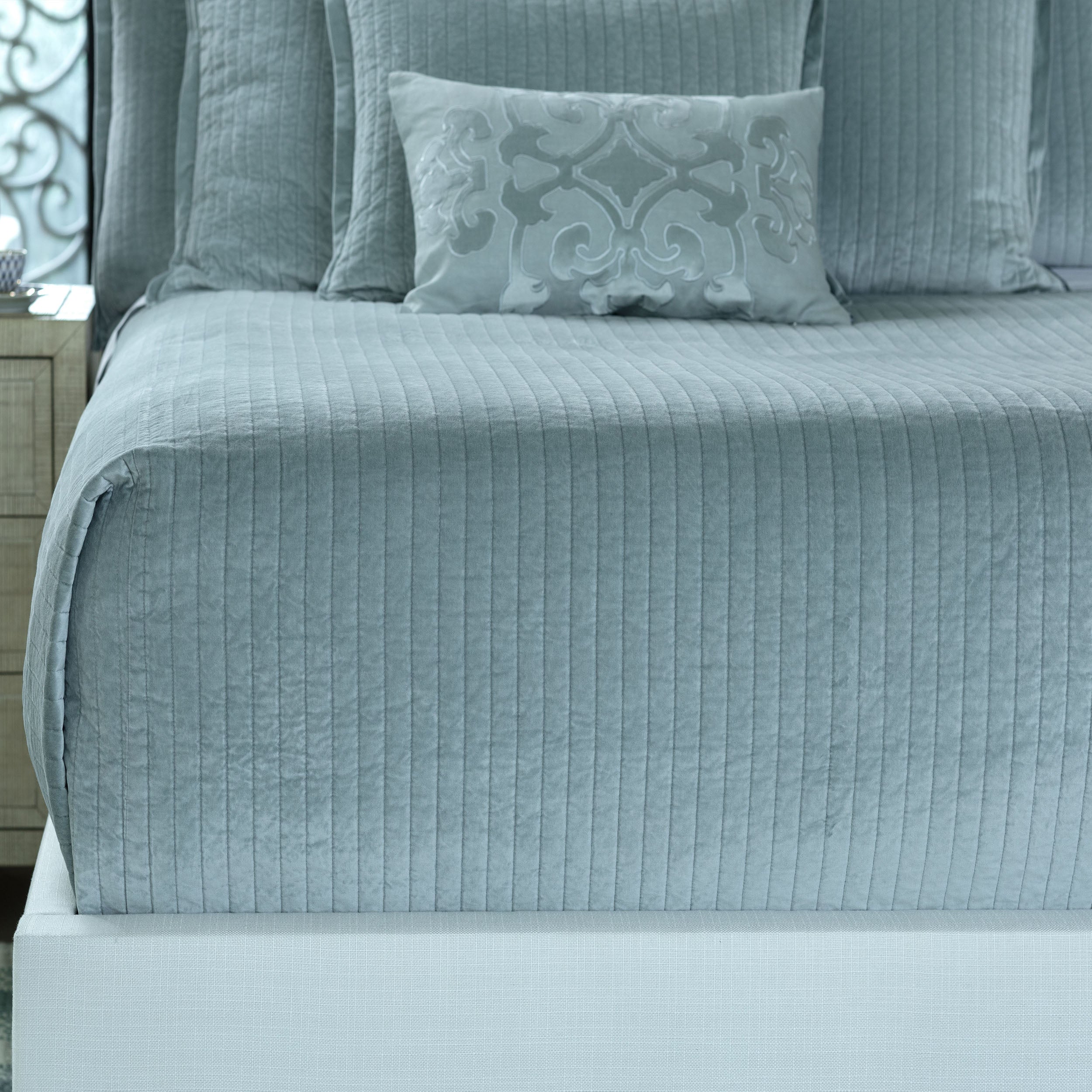 Aria Sky Coverlet - Lili Alessandra Coverlet By Lili Alessandra