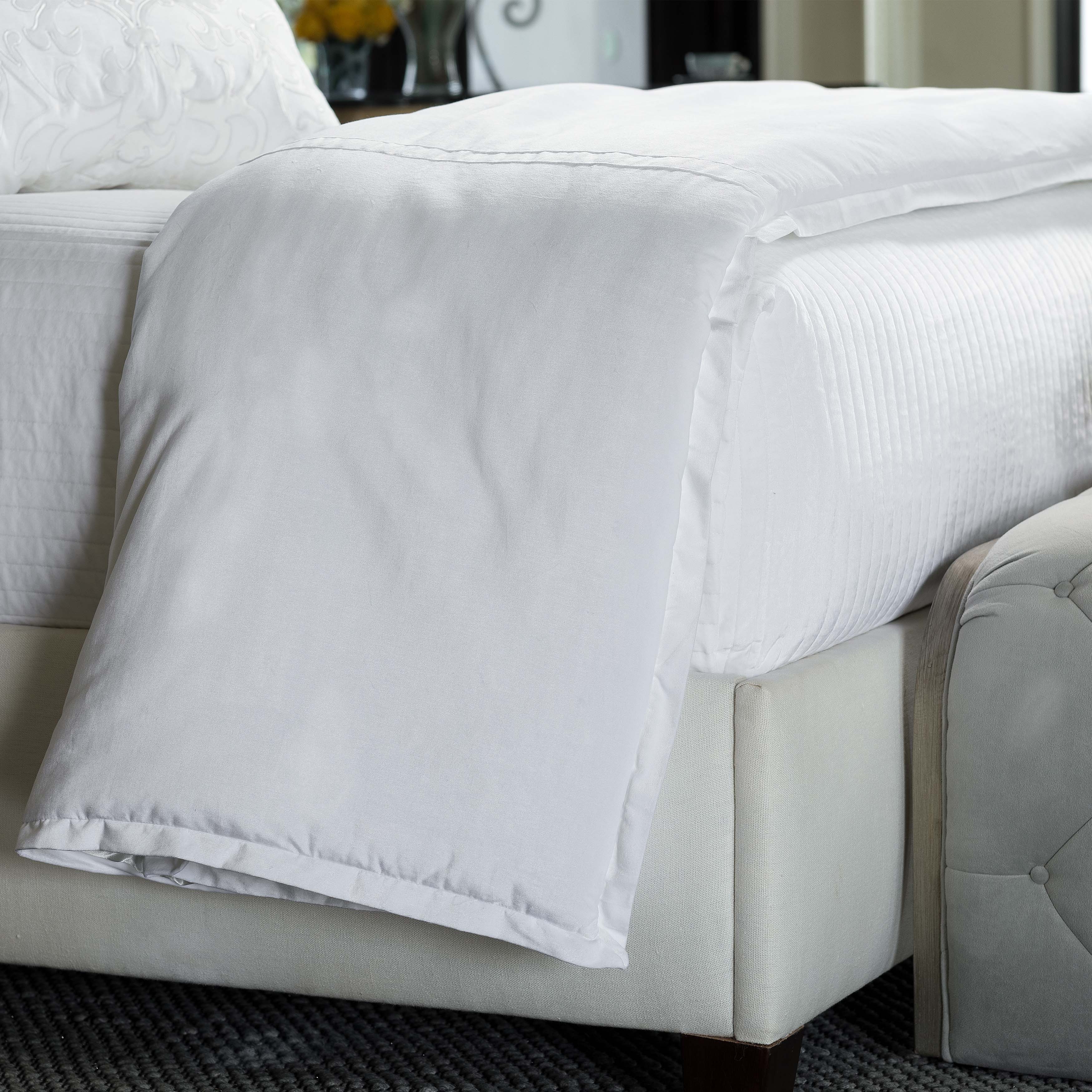 Aria White Matte Velvet Personal Throw Throws By Lili Alessandra