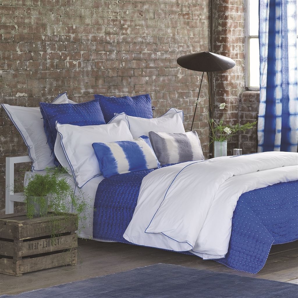 Astor Cobalt Duvet Cover Duvet Covers By Designers Guild