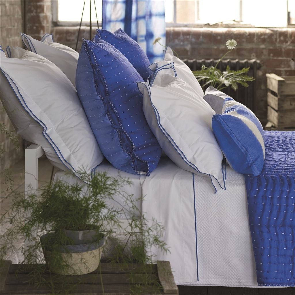 Astor Cobalt Duvet Cover Duvet Covers By Designers Guild
