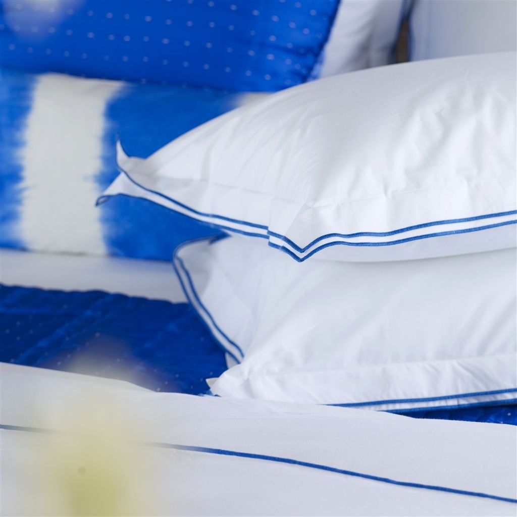 Astor Cobalt Duvet Cover Duvet Covers By Designers Guild