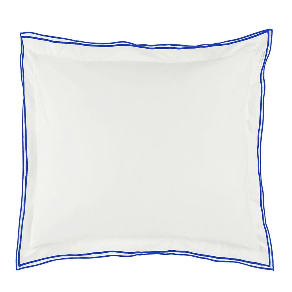 Astor Cobalt Euro Sham Euro Sham By Designers Guild