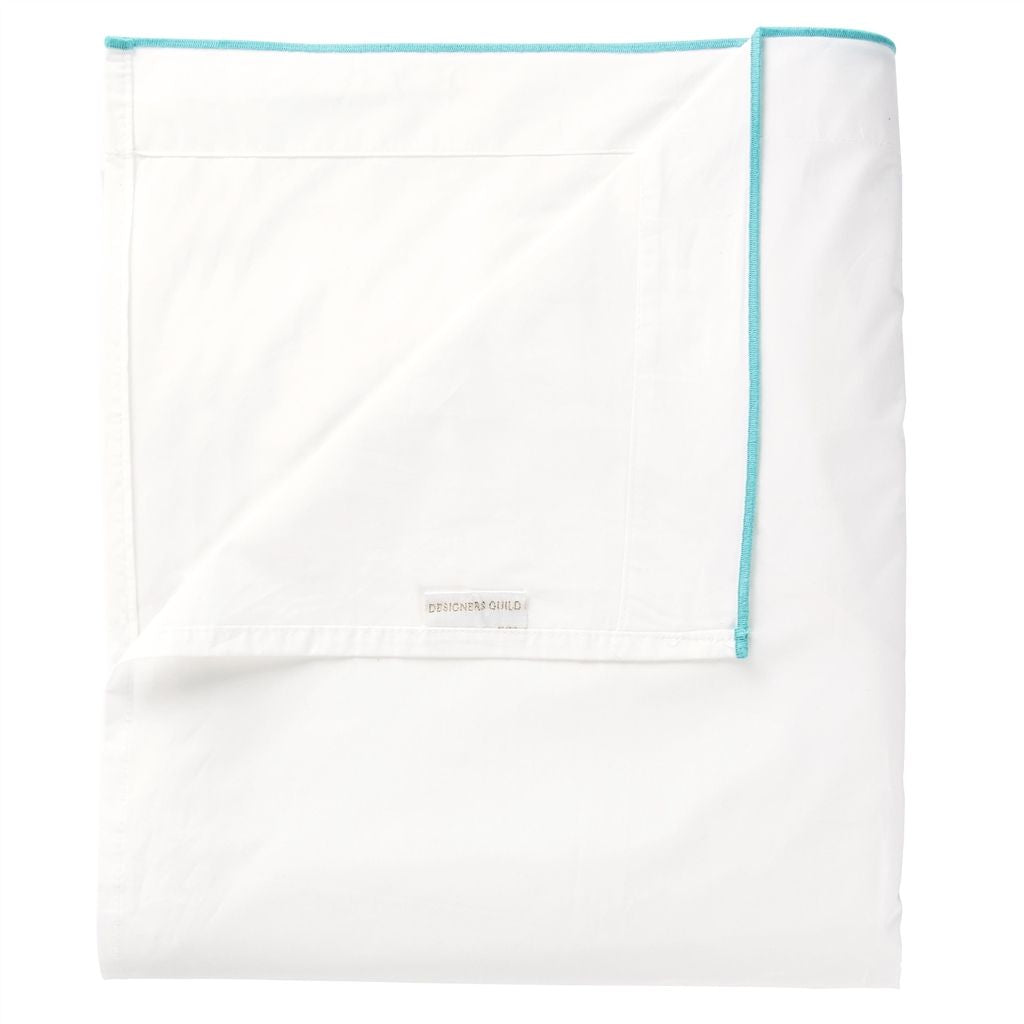 Astor Jade Flat Sheet Flat Sheet By Designers Guild