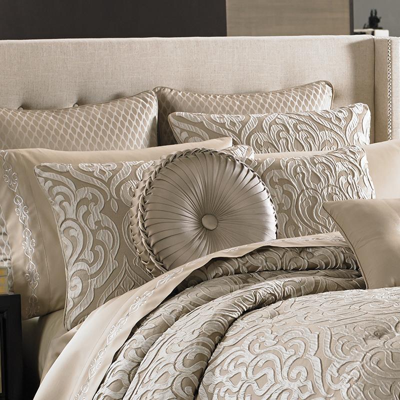 Astoria Sand 4 Piece Comforter Set By J Queen Comforter Sets By J. Queen New York