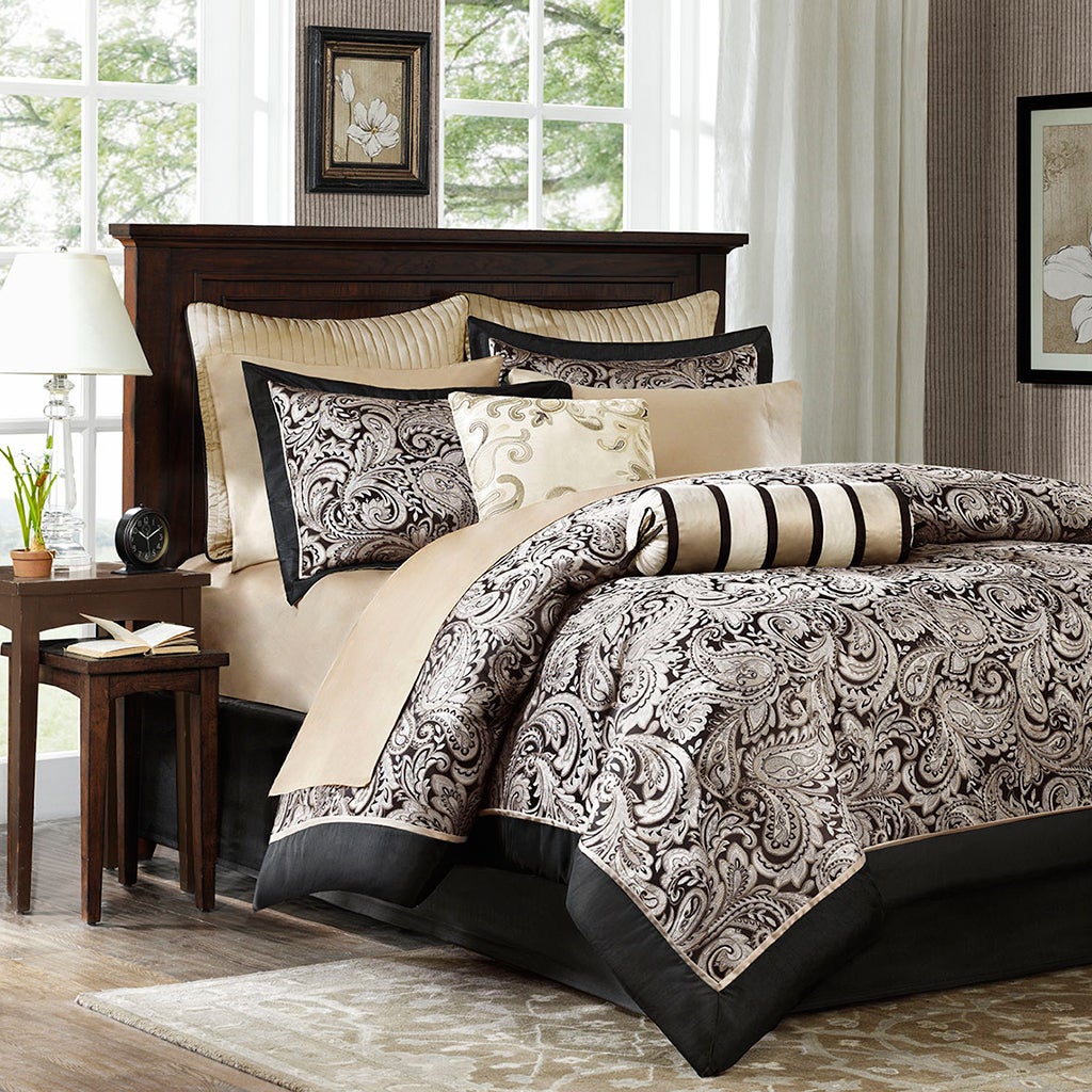 Avocado 12-Piece Comforter Set Comforter Sets By JLA HOME/Olliix (E & E Co., Ltd)