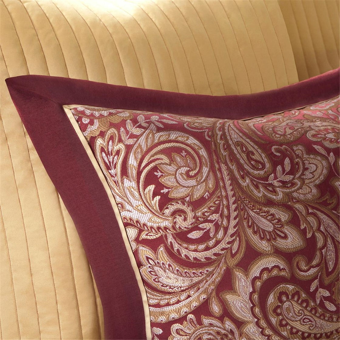 Flanged 12-Piece Comforter Set Comforter Sets By JLA HOME/Olliix (E & E Co., Ltd)