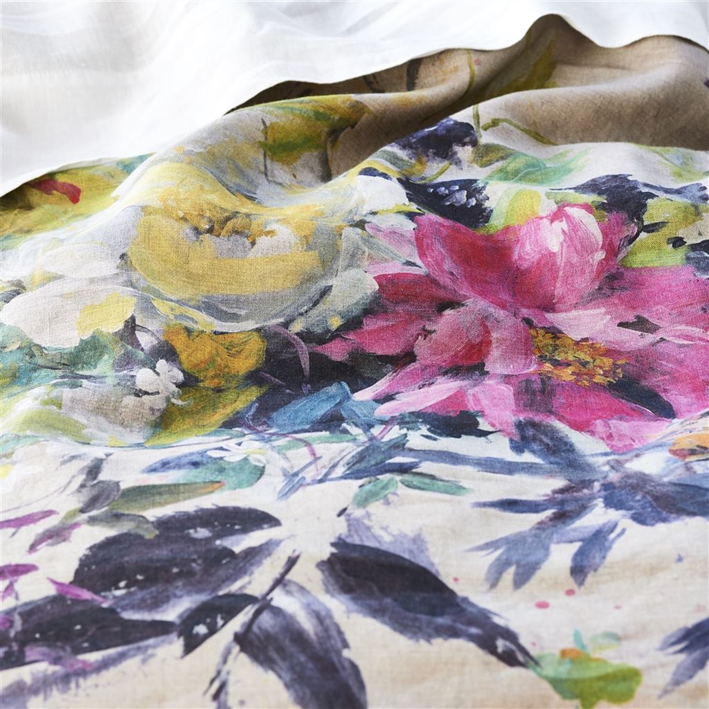 Aubriet Fuchsia Duvet Cover Duvet Covers By Designers Guild