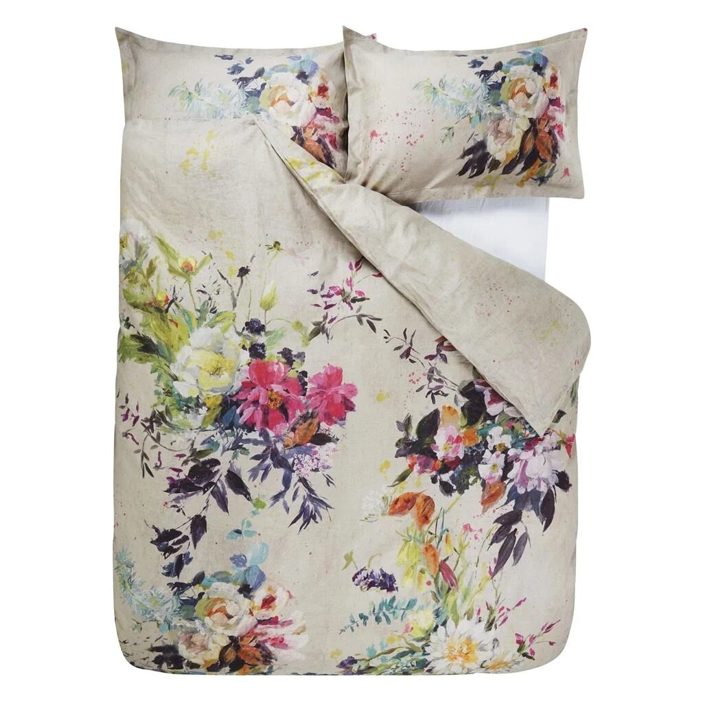 Aubriet Fuchsia Duvet Cover Duvet Covers By Designers Guild