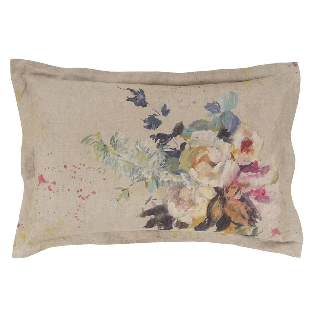 Aubriet Fuchsia Pillow Sham Sham By Designers Guild
