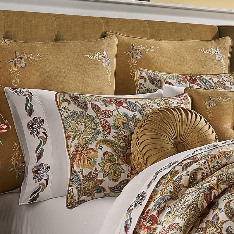August Multi 4-Piece Comforter Set By J Queen Comforter Sets By J. Queen New York