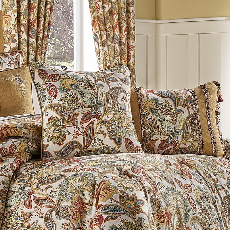 August Multi 4-Piece Comforter Set By J Queen Comforter Sets By J. Queen New York
