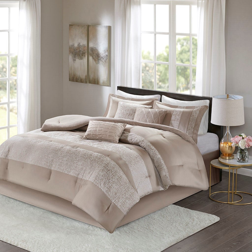Ryaan 7-Piece Comforter Set Comforter Sets By JLA HOME/Olliix (E & E Co., Ltd)