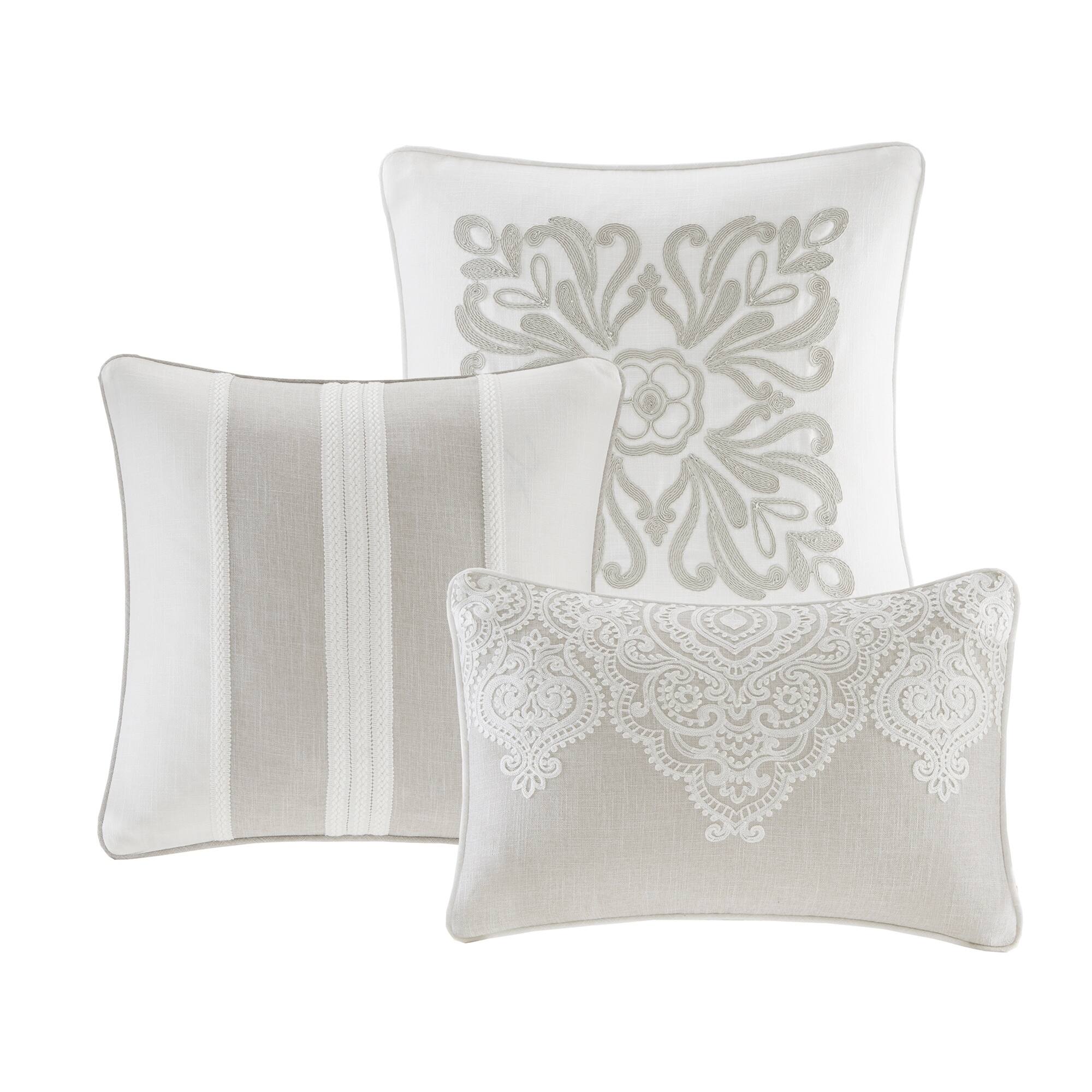 Crinkle Natural 9-Piece Comforter Set Comforter Sets By JLA HOME/Olliix (E & E Co., Ltd)